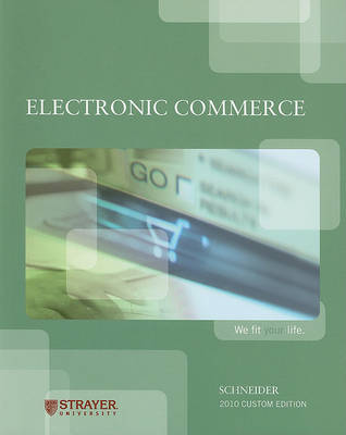 Book cover for Electronic Commerce, Custom Edition