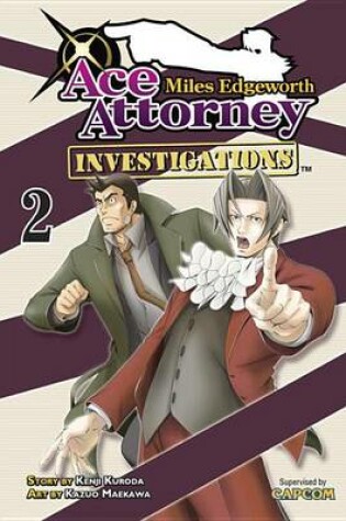 Cover of Miles Edgeworth: Ace Attorney Investigations 2