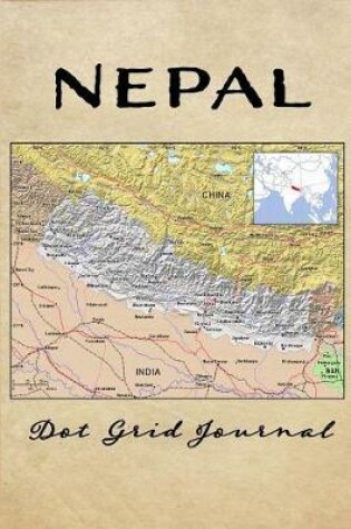 Cover of Nepal Dot Grid Journal