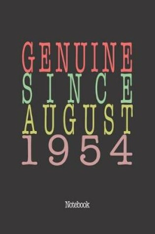 Cover of Genuine Since August 1954