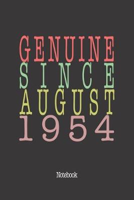 Book cover for Genuine Since August 1954