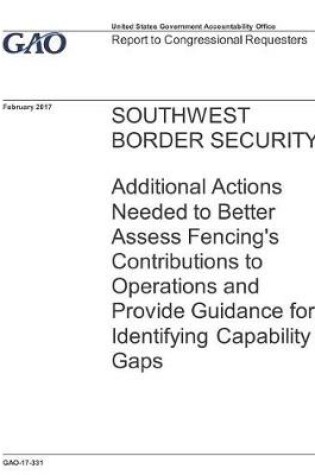 Cover of Southwest Border Security