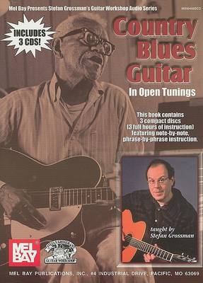 Book cover for Country Blues Guitar in Open Tunings