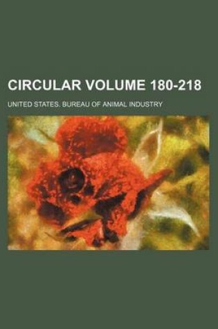 Cover of Circular Volume 180-218