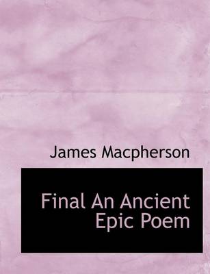 Book cover for Final an Ancient Epic Poem