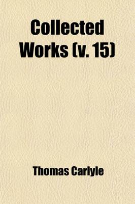 Book cover for Collected Works (Volume 15)