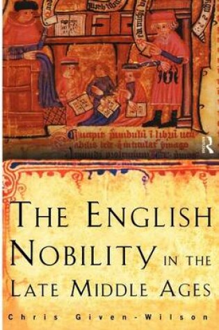 Cover of The English Nobility in the Late Middle Ages