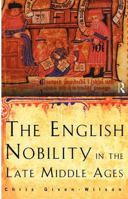 Book cover for The English Nobility in the Late Middle Ages
