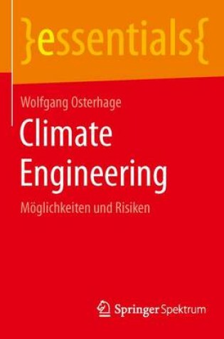 Cover of Climate Engineering