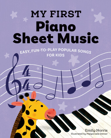 Book cover for My First Piano Sheet Music