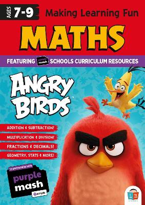 Book cover for Angry Birds Fun Learning Maths Workbook 7-9yrs (series 2)