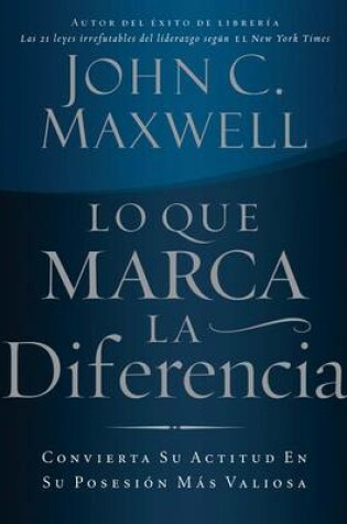 Cover of Lo Que Marca La Diferencia