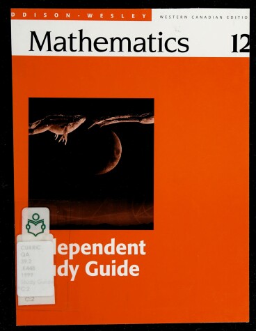 Book cover for Aw Math 12 West Pure SE