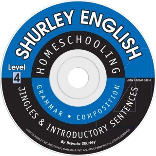 Book cover for Shurley English Level 4 Homeschool Edition Introductory CD