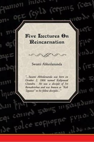 Cover of Five Lectures on Reincarnation (eBook)