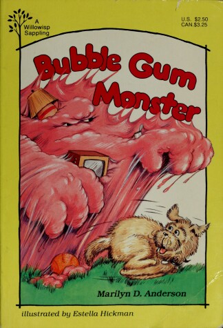 Book cover for The Bubble Gum Monster