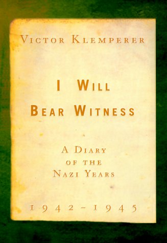 Book cover for I Will Bear Witness V02