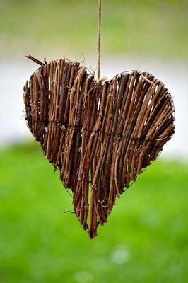 Book cover for Handmade Woven Willow Heart Journal