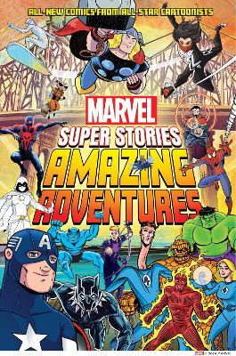 Book cover for Amazing Adventures (Marvel Super Stories Book #2)