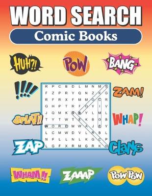 Book cover for Word Search Comic Book
