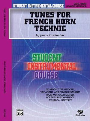 Book cover for Tunes for French Horn Technic, Level Three