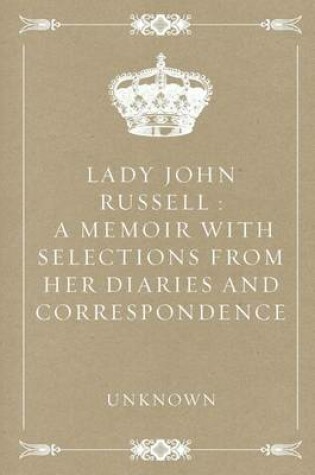 Cover of Lady John Russell