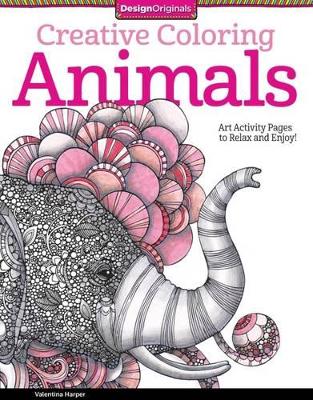 Book cover for Creative Coloring Animals