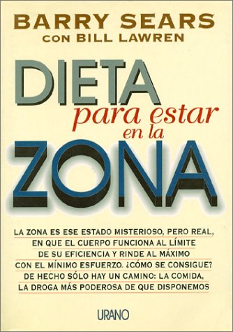 Book cover for Dieta Para Estar en la Zona