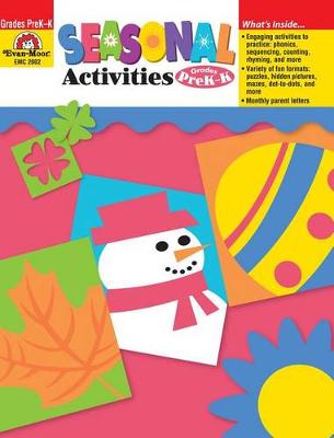 Book cover for Seasonal Activities Grades Pre-K-K