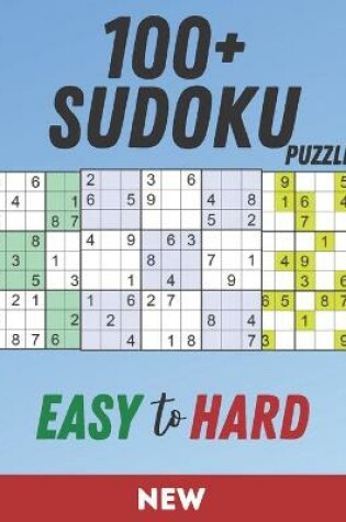 Cover of 100+ Sudoku Puzzles Easy to Hard