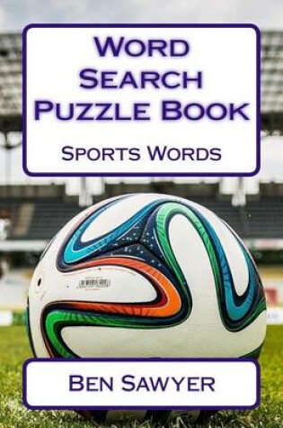 Cover of Word Search Puzzle Book Sports Words