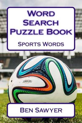 Book cover for Word Search Puzzle Book Sports Words