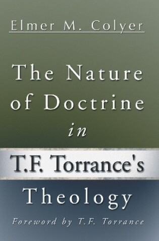 Cover of Nature of Doctrine in T. F. Torrance's Theology