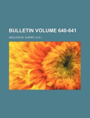 Book cover for Bulletin Volume 640-641