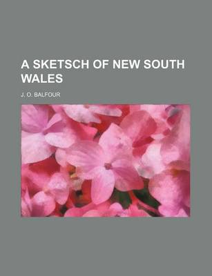 Book cover for A Sketsch of New South Wales