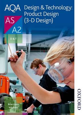 Book cover for AQA Design & Technology: Product Design (3-D Design) AS/A2