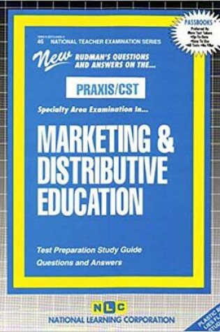 Cover of MARKETING AND DISTRIBUTIVE EDUCATION