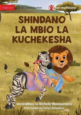 Book cover for The Funny Race - Shindano la Mbio la Kuchekesha