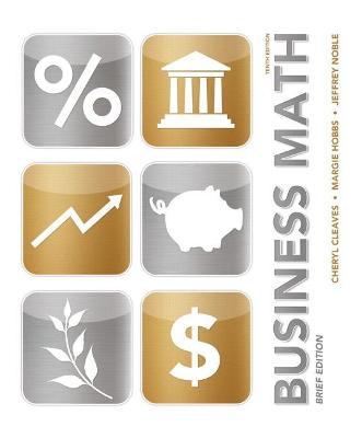 Book cover for Business Math Brief