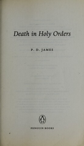 Book cover for Death in Holy Orders (Om)