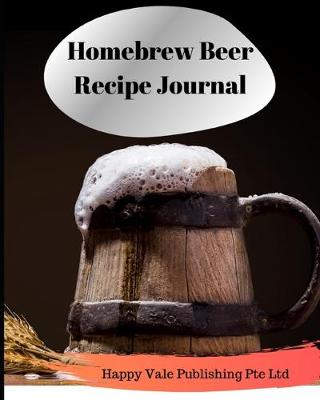 Book cover for Homebrew Beer Recipe Journal