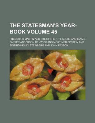 Book cover for The Statesman's Year-Book Volume 45