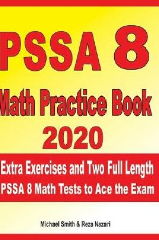 Cover of PSSA 8 Math Practice Book 2020