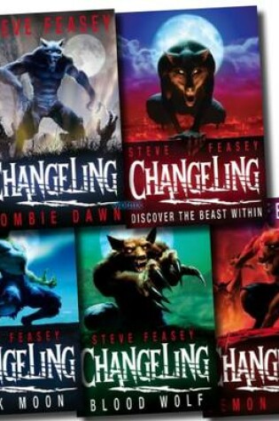 Cover of Changeling Collection Books Set (zombie Dawn, Demon Games, Blood Wolf, Dark Moon, Changeling)