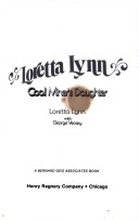 Book cover for Loretta Lynn:Coalminers Dtr