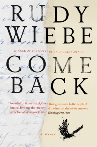 Cover of Come Back