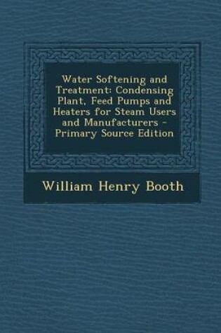 Cover of Water Softening and Treatment