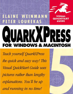Book cover for QuarkXPress 5 for Windows and Macintosh