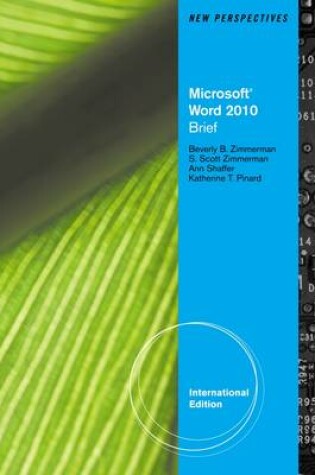 Cover of New Perspectives on Microsoft Office Word 2010