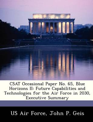 Book cover for Csat Occasional Paper No. 65, Blue Horizons II
